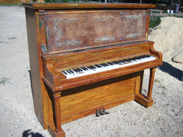 Vose and sons cabinet grand